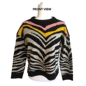 SALE!!!! NWT THML Zebra Pattern Sweater